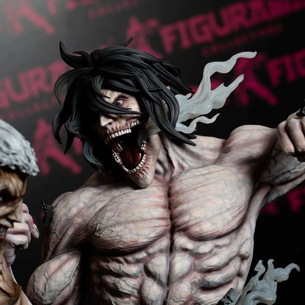 Attack on Titan: Eren VS Armored Titan- Flexible Plan for Six Months- anime figures