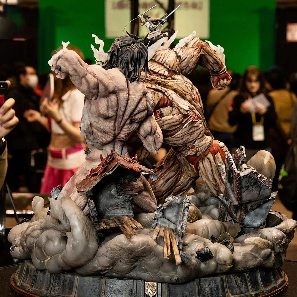 Attack on Titan: Eren VS Armored Titan- Flexible Plan for Six Months- anime figures