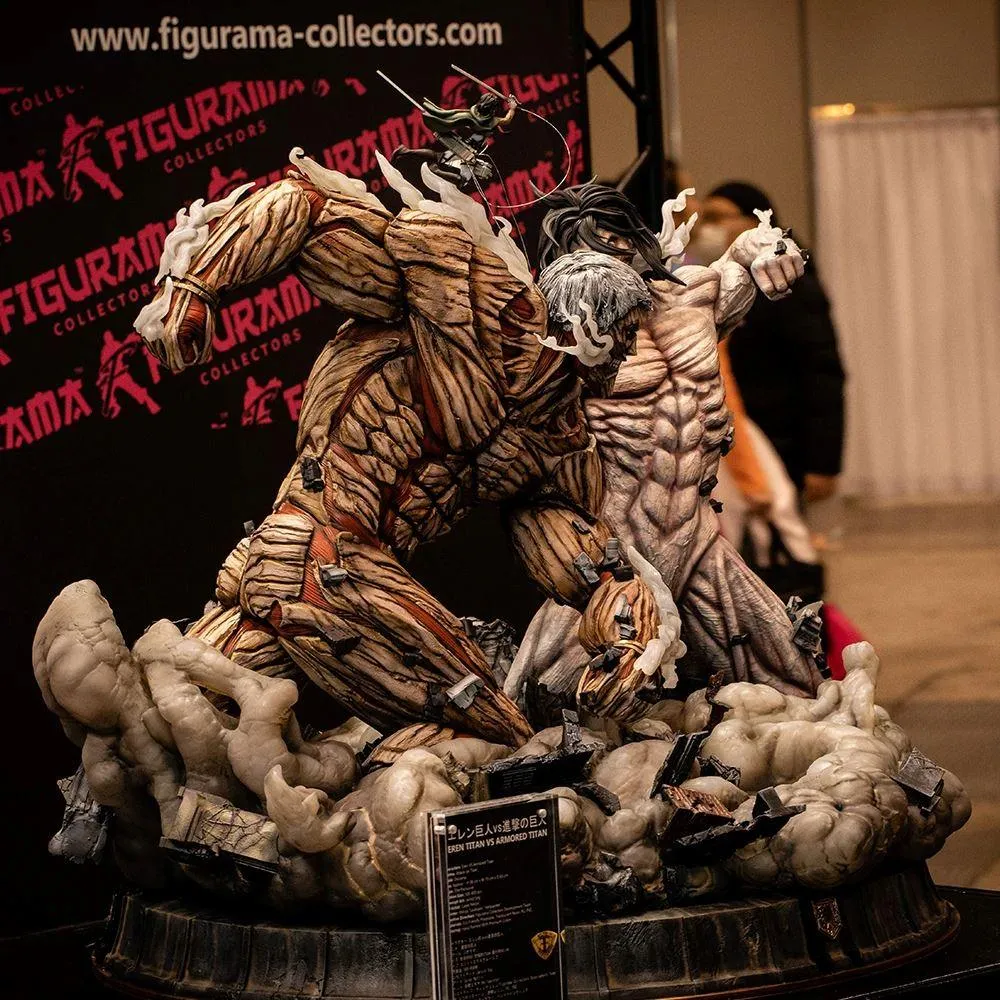 Attack on Titan: Eren VS Armored Titan- Flexible Plan for Six Months- anime figures