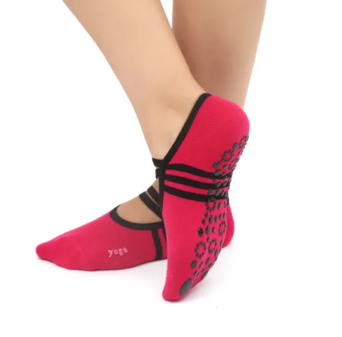 Ballet Style Non-Slip Yoga Socks for Women