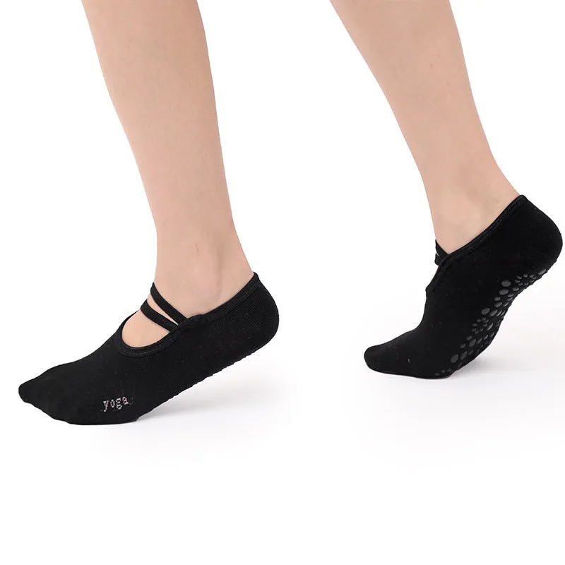 Ballet Style Non-Slip Yoga Socks for Women