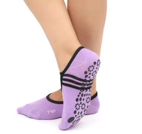 Ballet Style Non-Slip Yoga Socks for Women