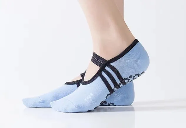 Ballet Style Non-Slip Yoga Socks for Women