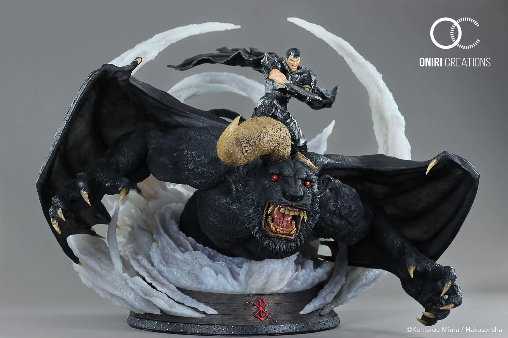 Berserk:-Guts & Zodd vs Ganishka Statue- Flexible Plan for Eight Months