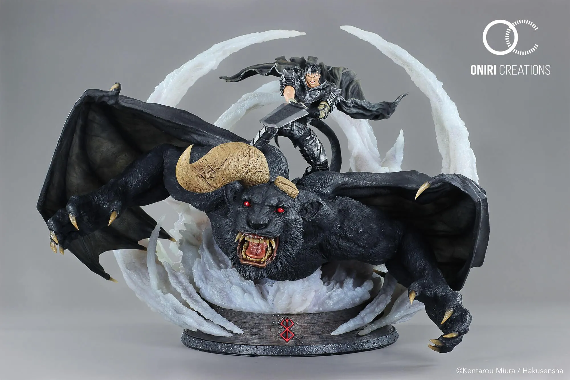 Berserk:-Guts & Zodd vs Ganishka Statue- Flexible Plan for Eight Months