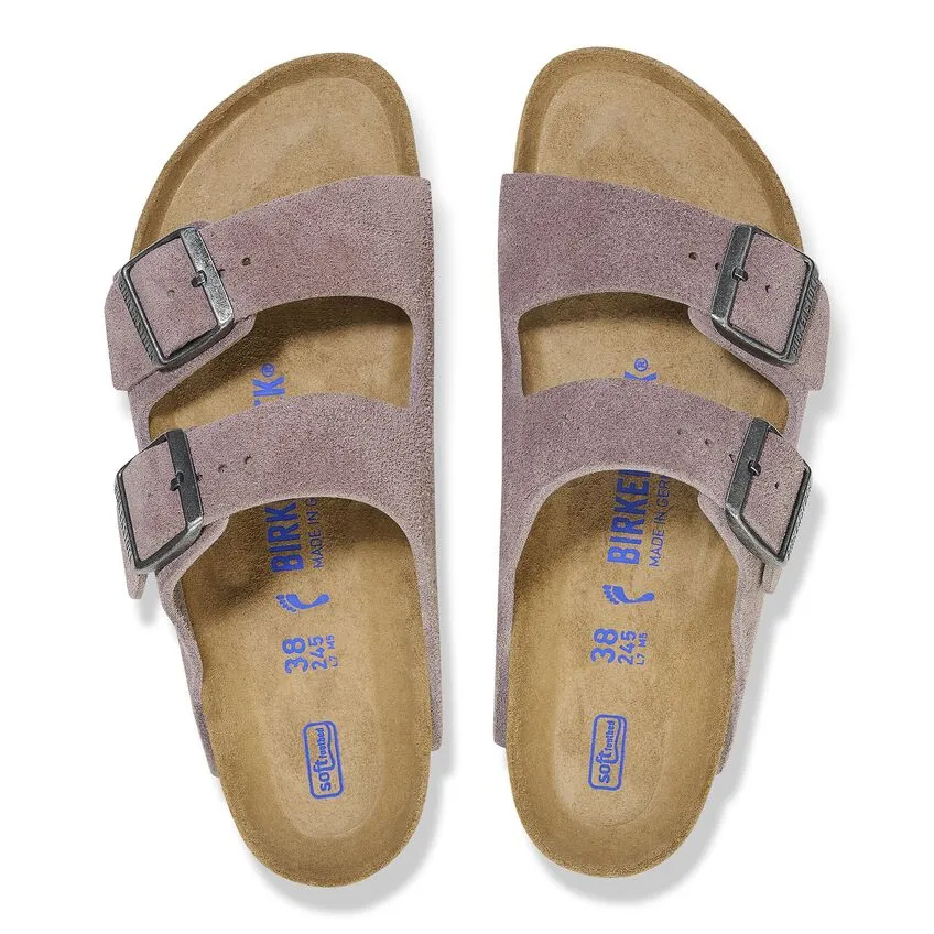 Birkenstock Arizona Soft Footbed Sandal - Faded Purple