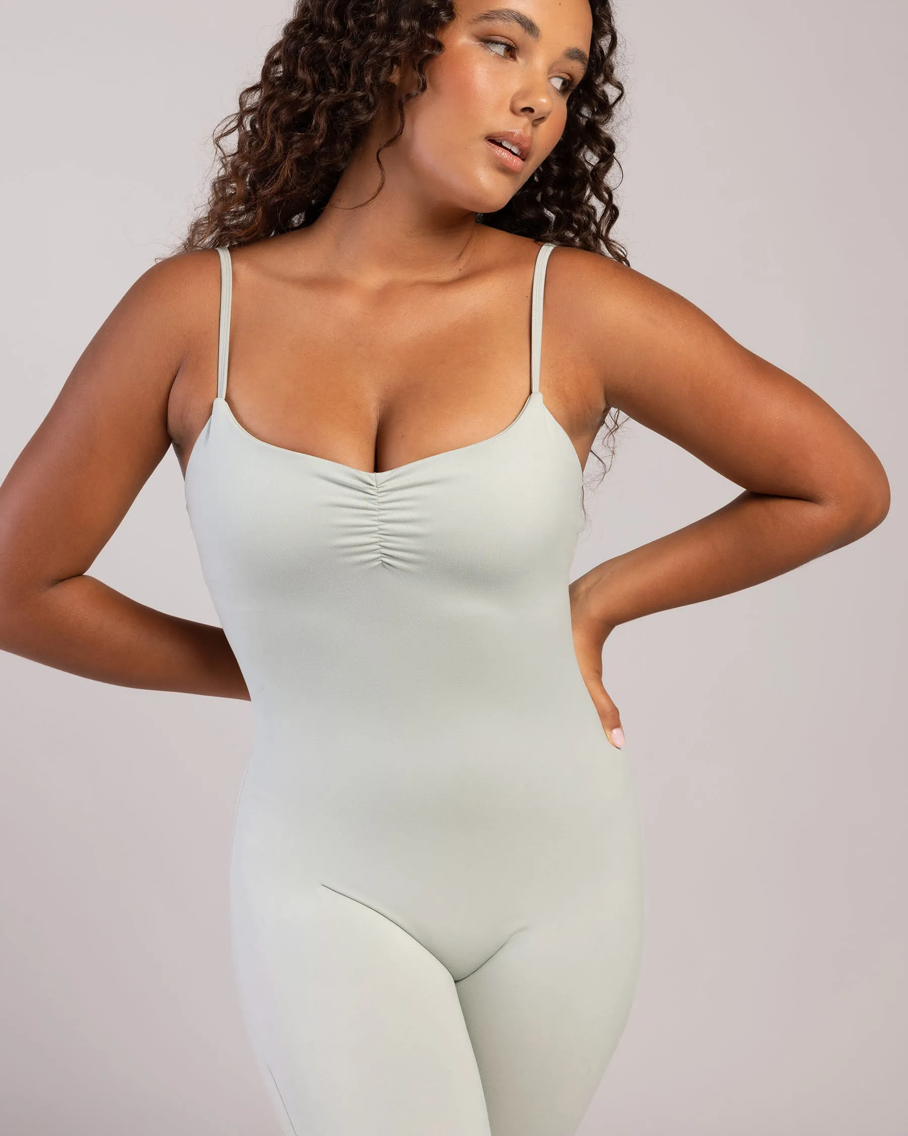 Bloch 365 Scrunch Bodice 7/8 Catsuit