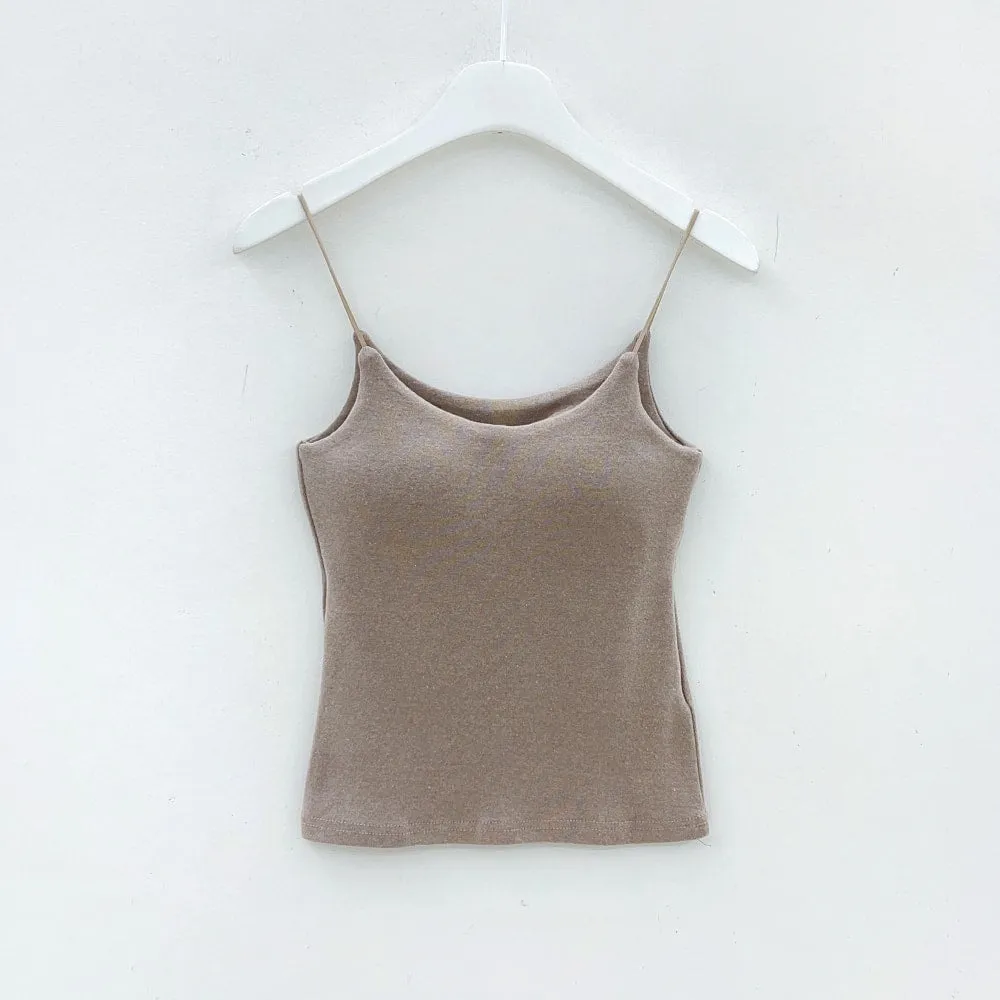 Camisole with Built in Padded Bra J31