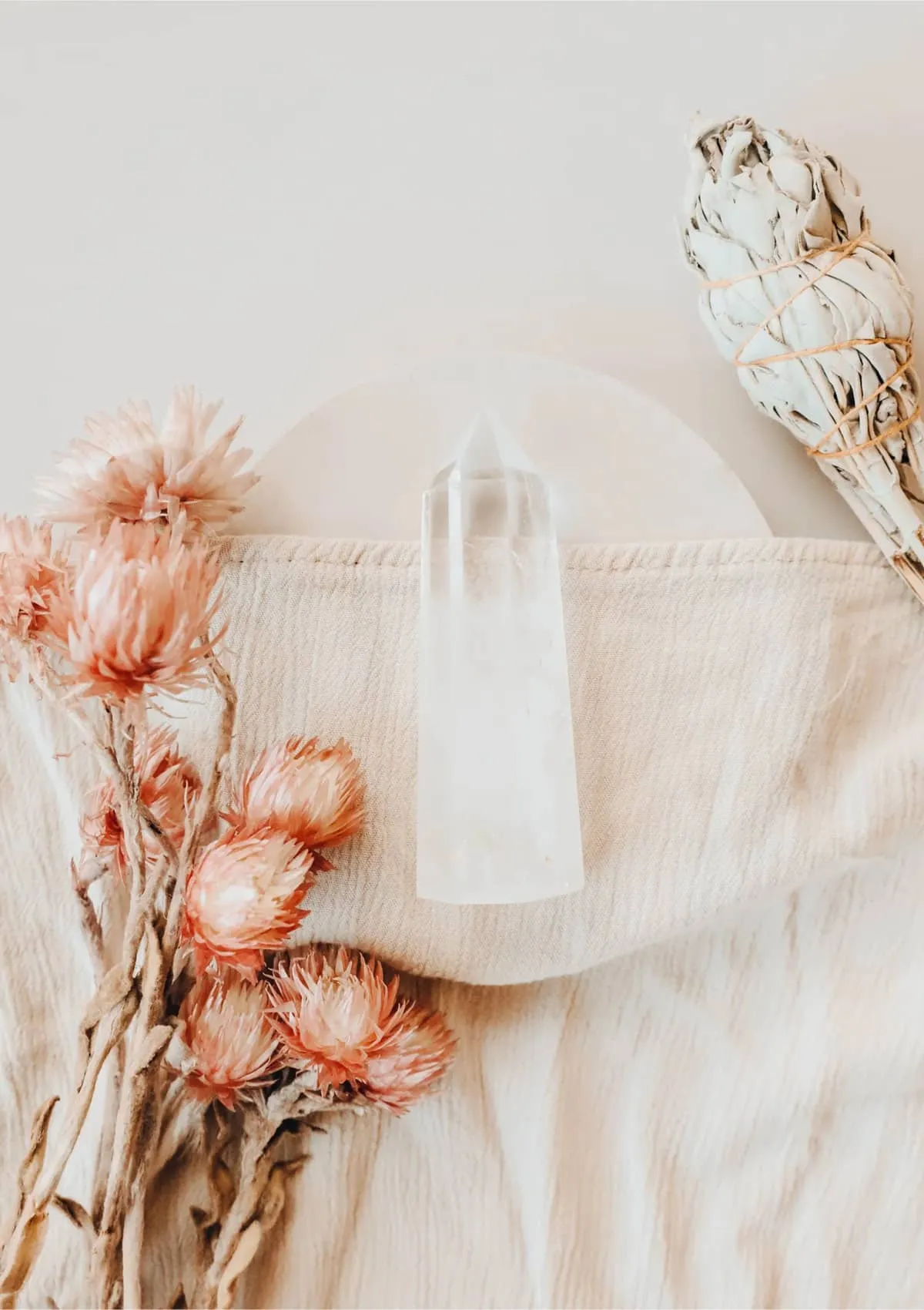 Clear Quartz Crystal Point