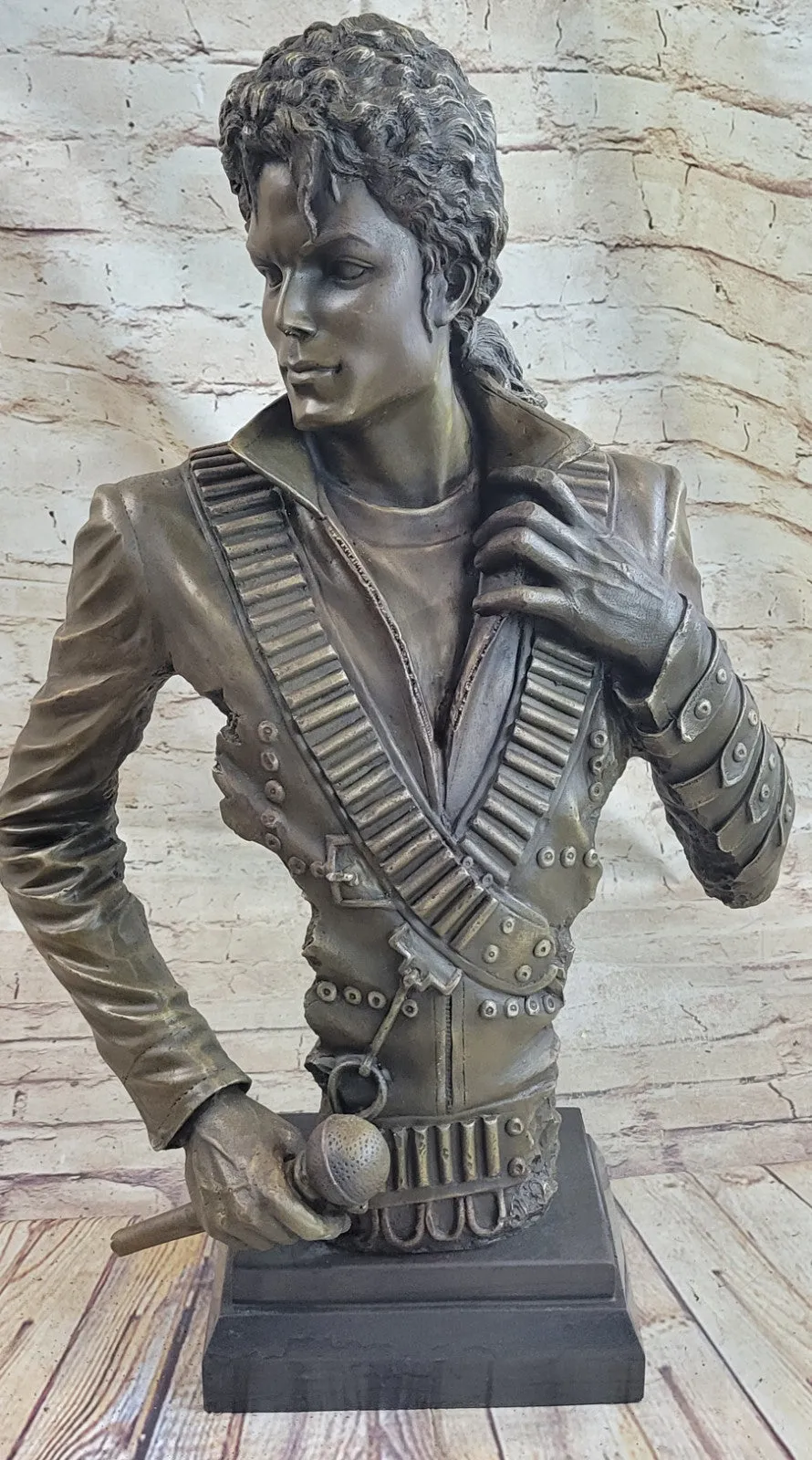 Collector Edition Original Michael Jackson Bronze Statue Sculpture Figurine Art