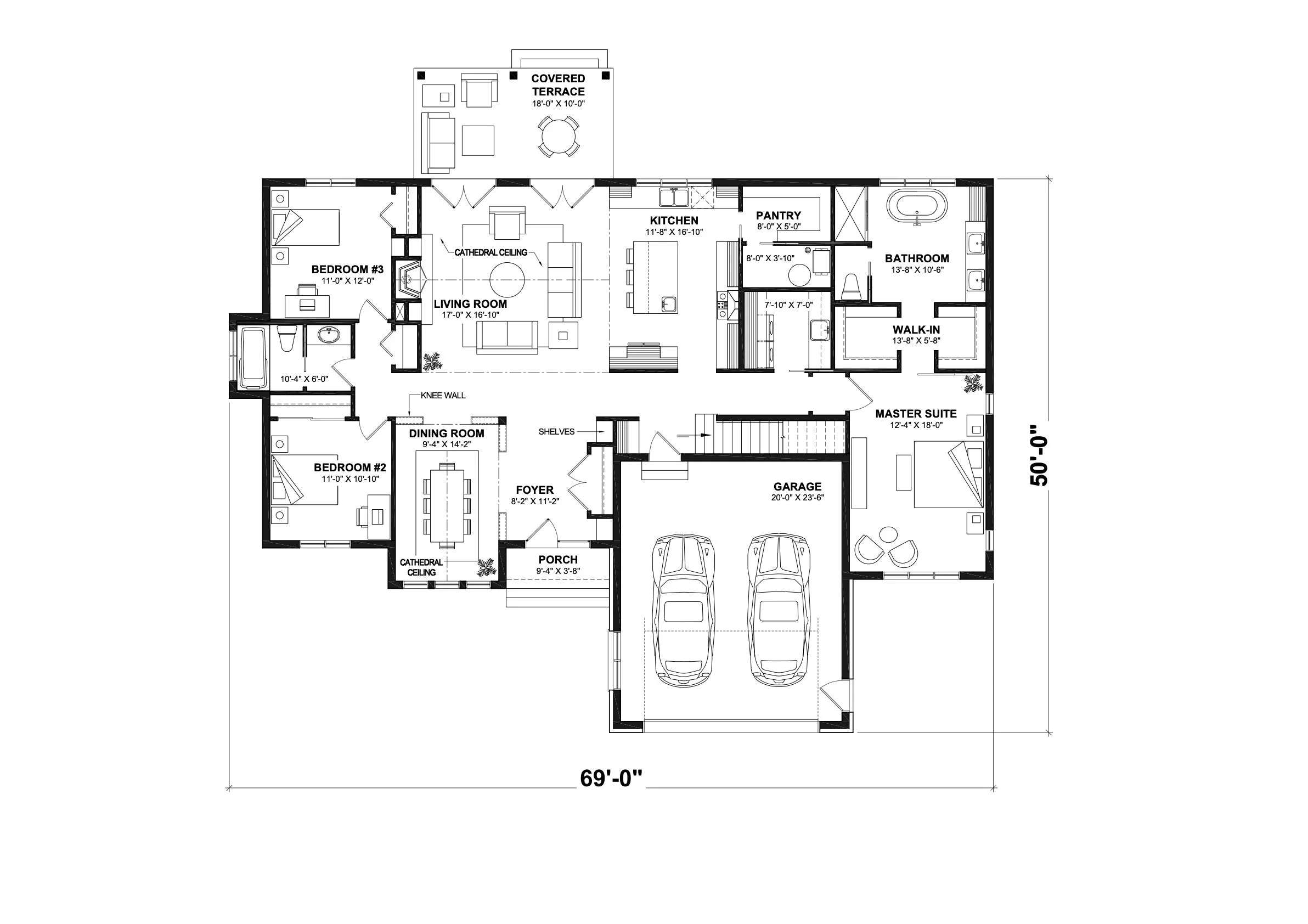 Country Side House Plan