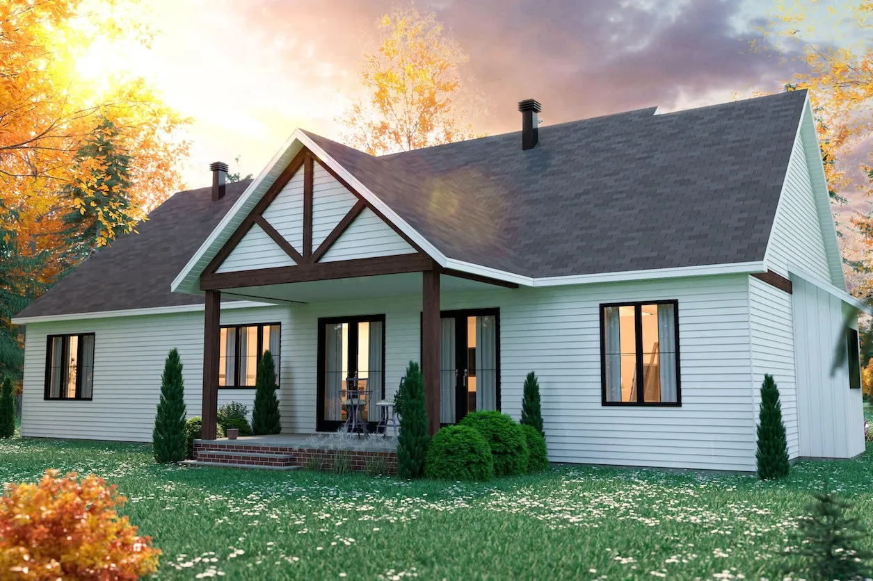 Country Side House Plan