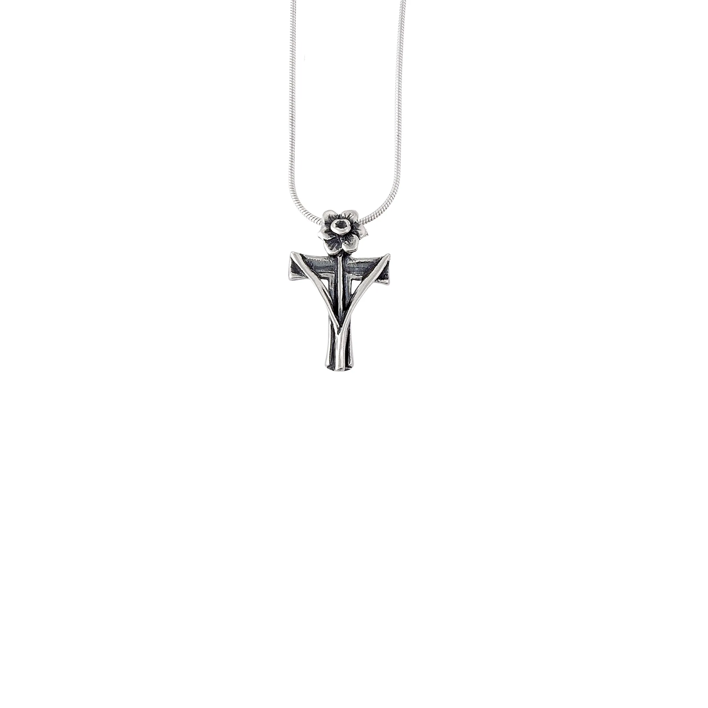 Daffodil Cross Pendant