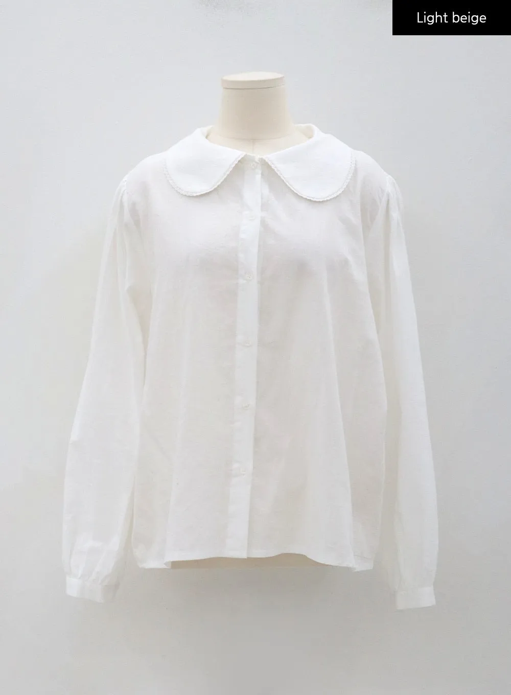 Daily Round Collar Blouse BG30