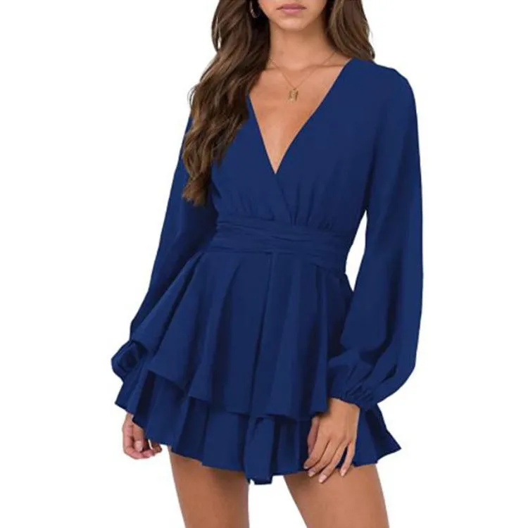 Dance The Night Away Satin Dress - Navy - FINAL SALE