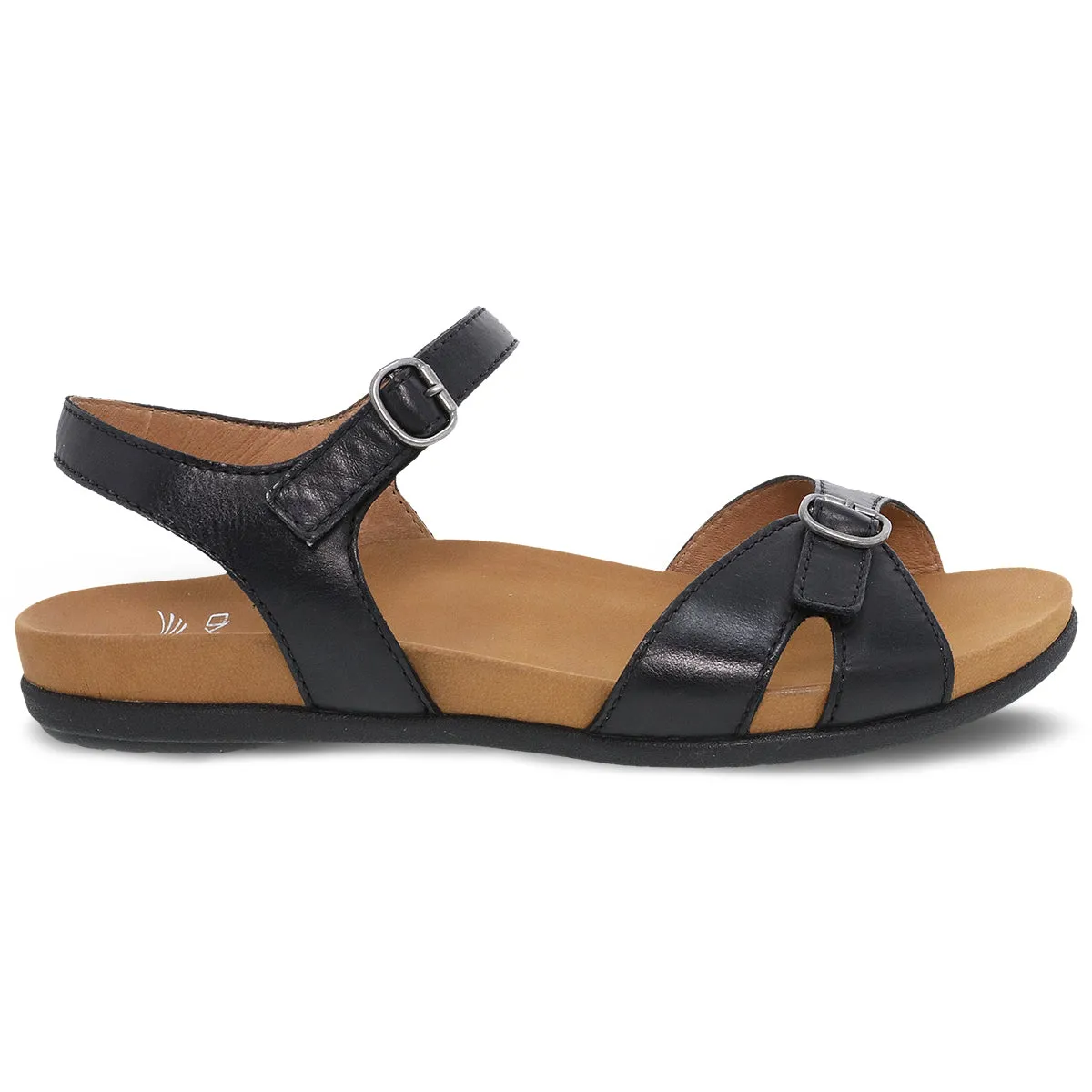 Dansko Judith Sandal - Black Calf