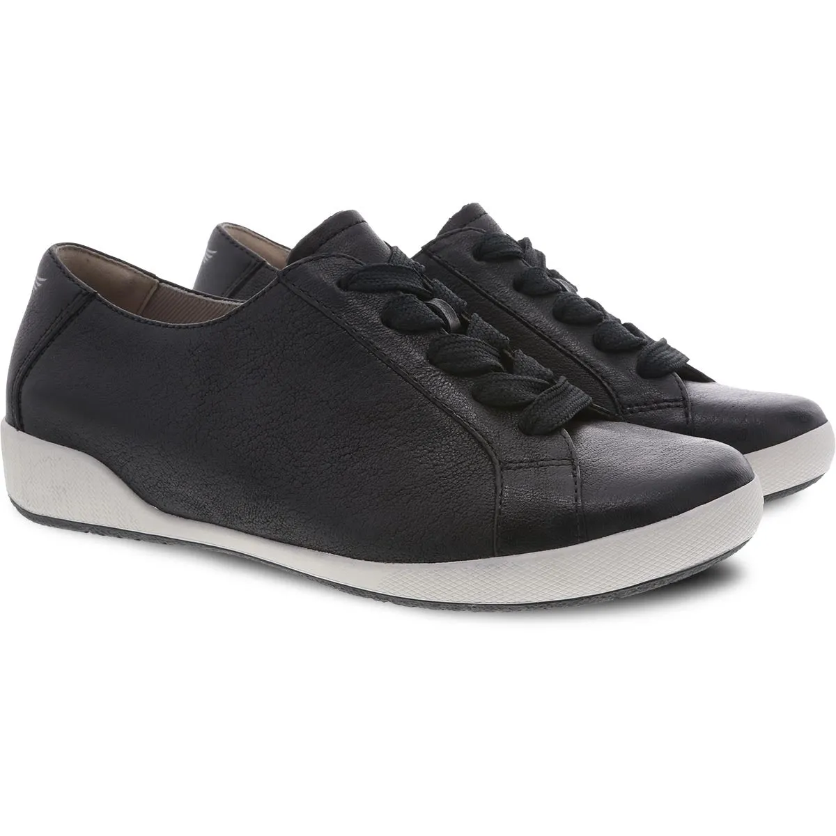 Dansko Orli Sneaker - Black Textured Nubuck