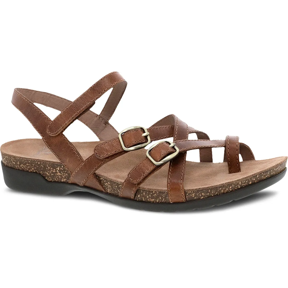 Dansko Roslyn Sandal - Tan Waxy Burnished