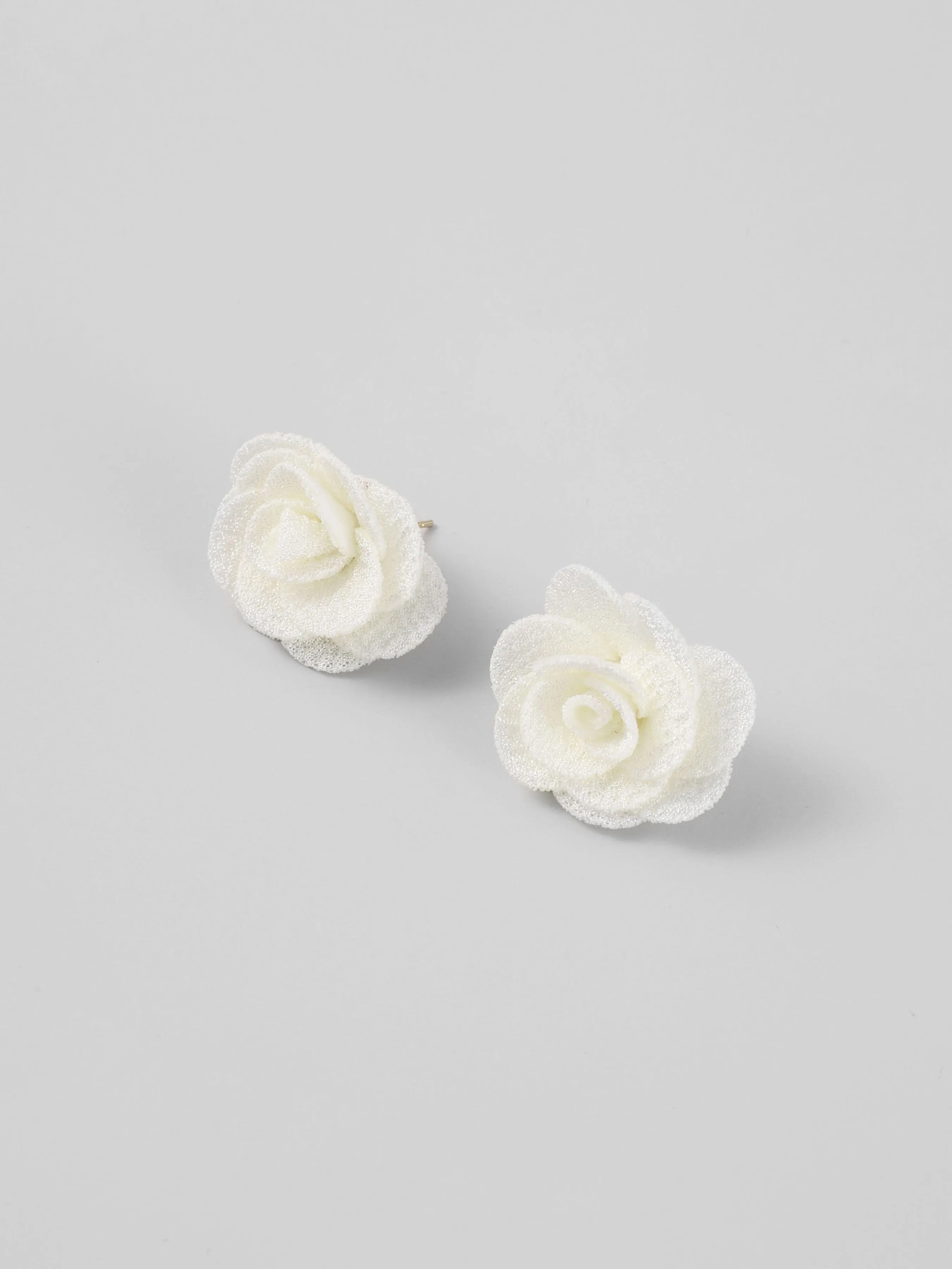 Elegant Rose Flower Earrings