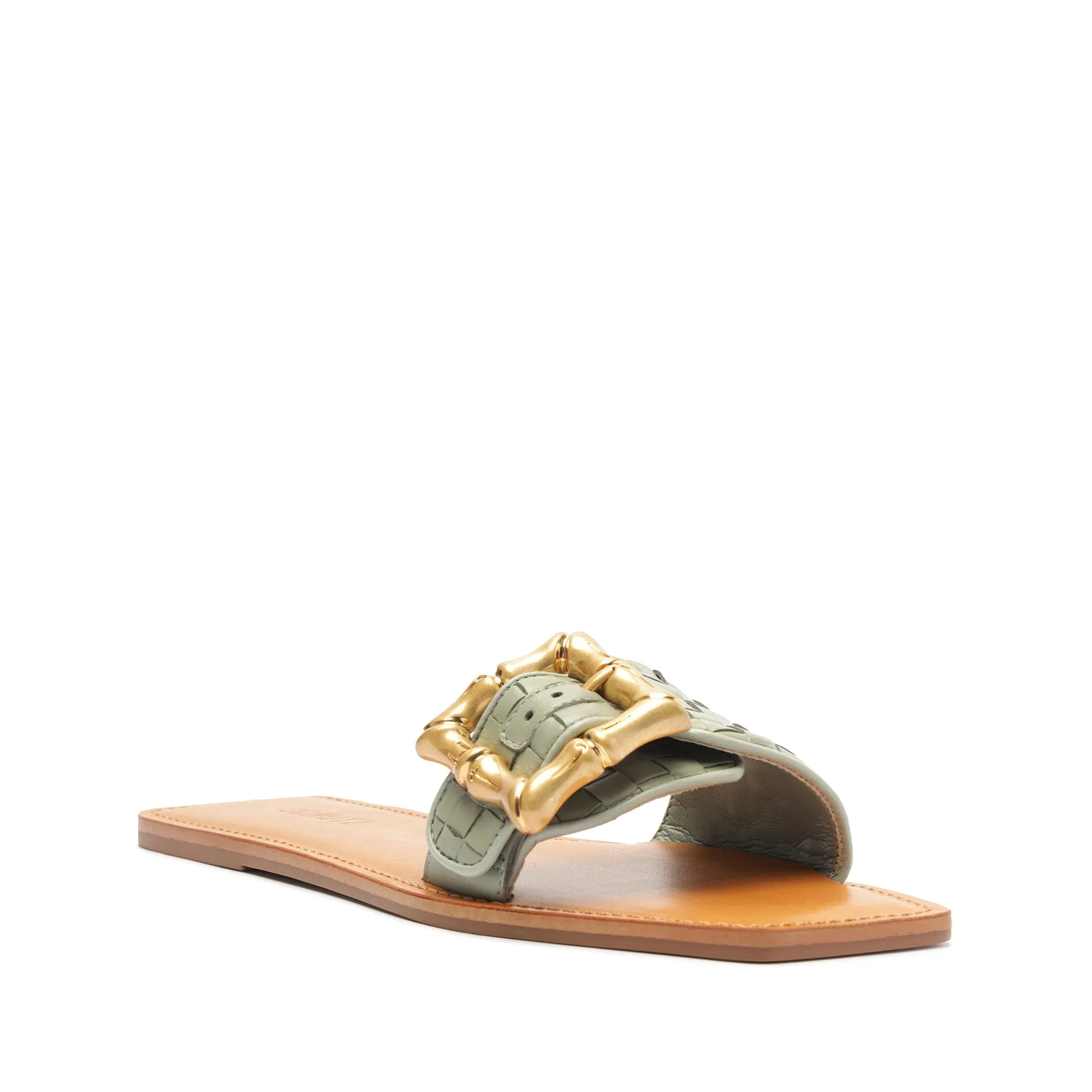 Enola Woven Leather Sandal