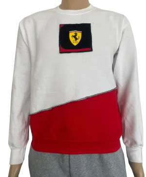 Ferrari Formula 1 Upcycled Crew Sweatshirt