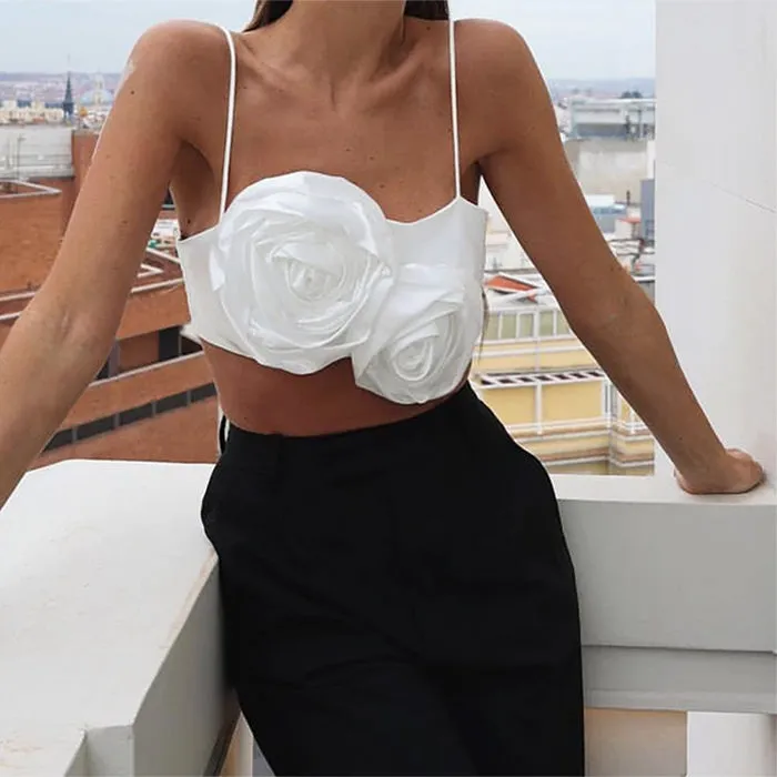 French Rose Satin Top