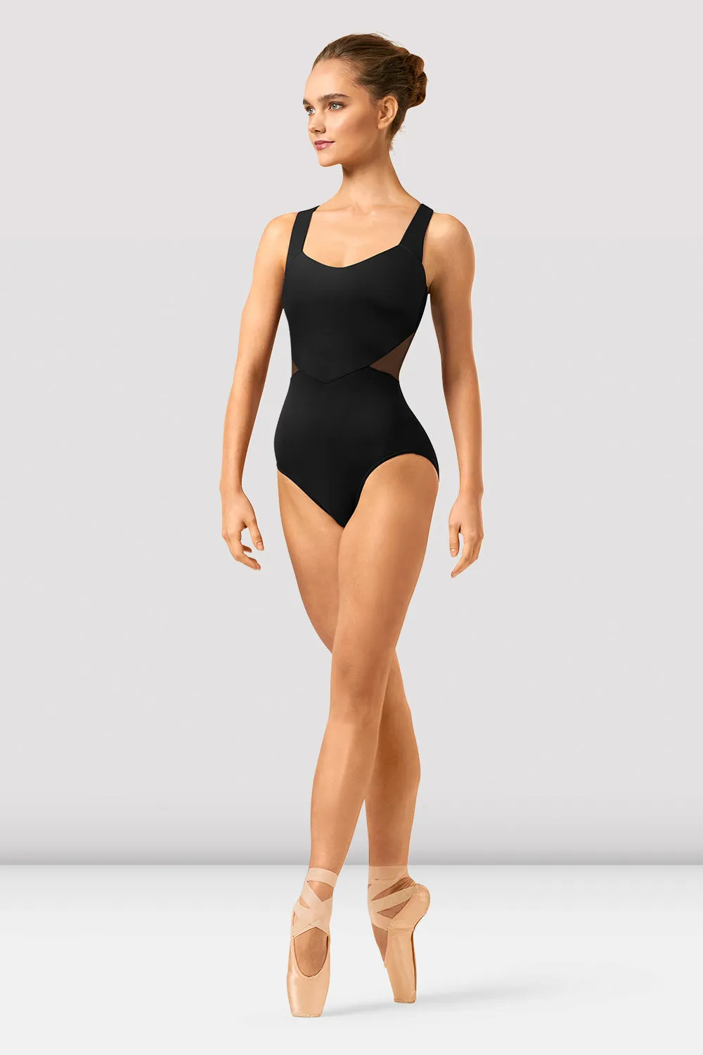 Ladies Hanoko Mirage Cross Back Leotard