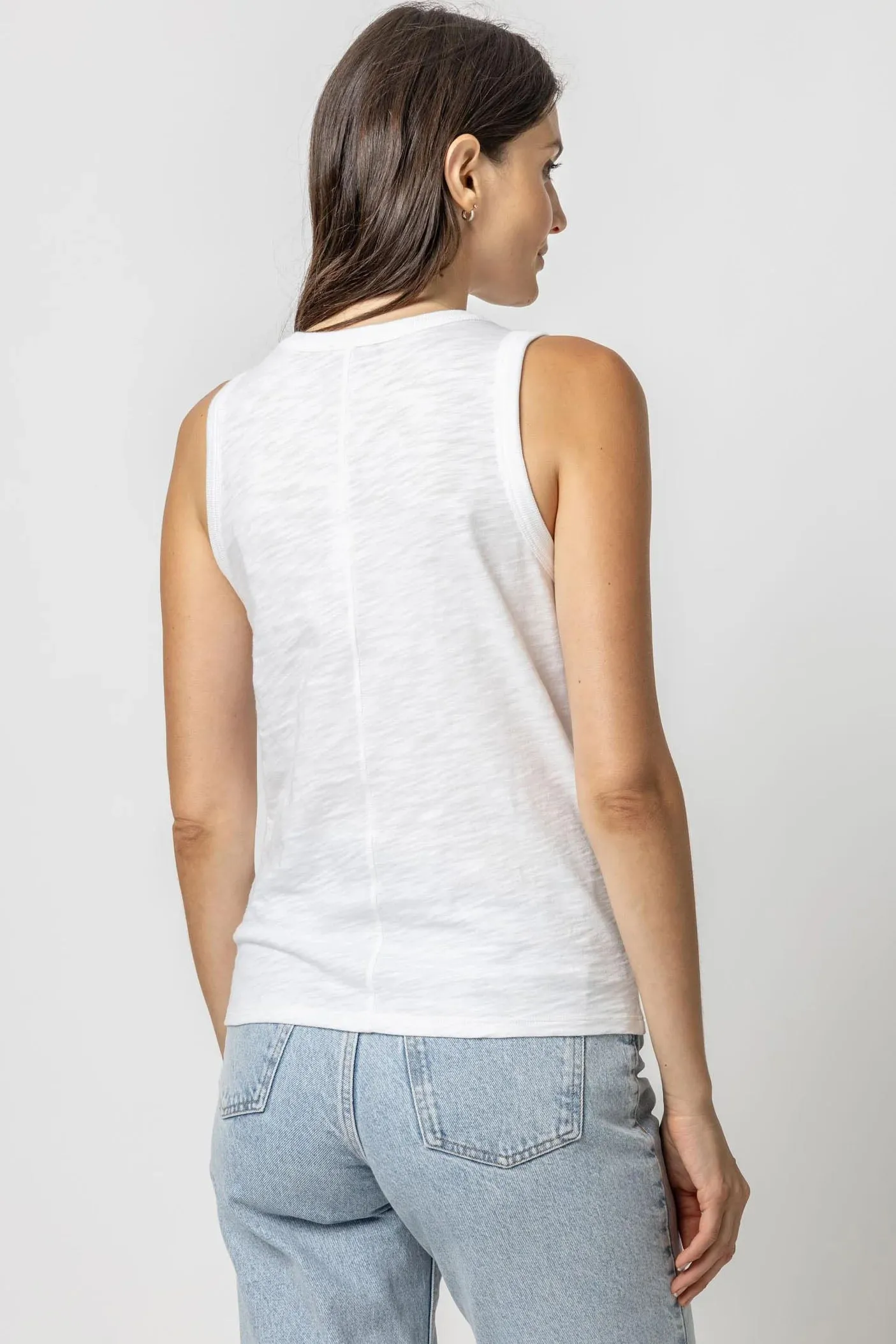 Lilla P Back Seam Tank