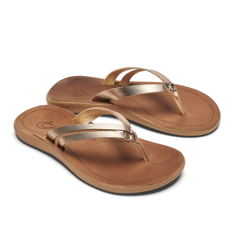 OluKai Kapehe Luana Sandal - Bubbly / Sahara