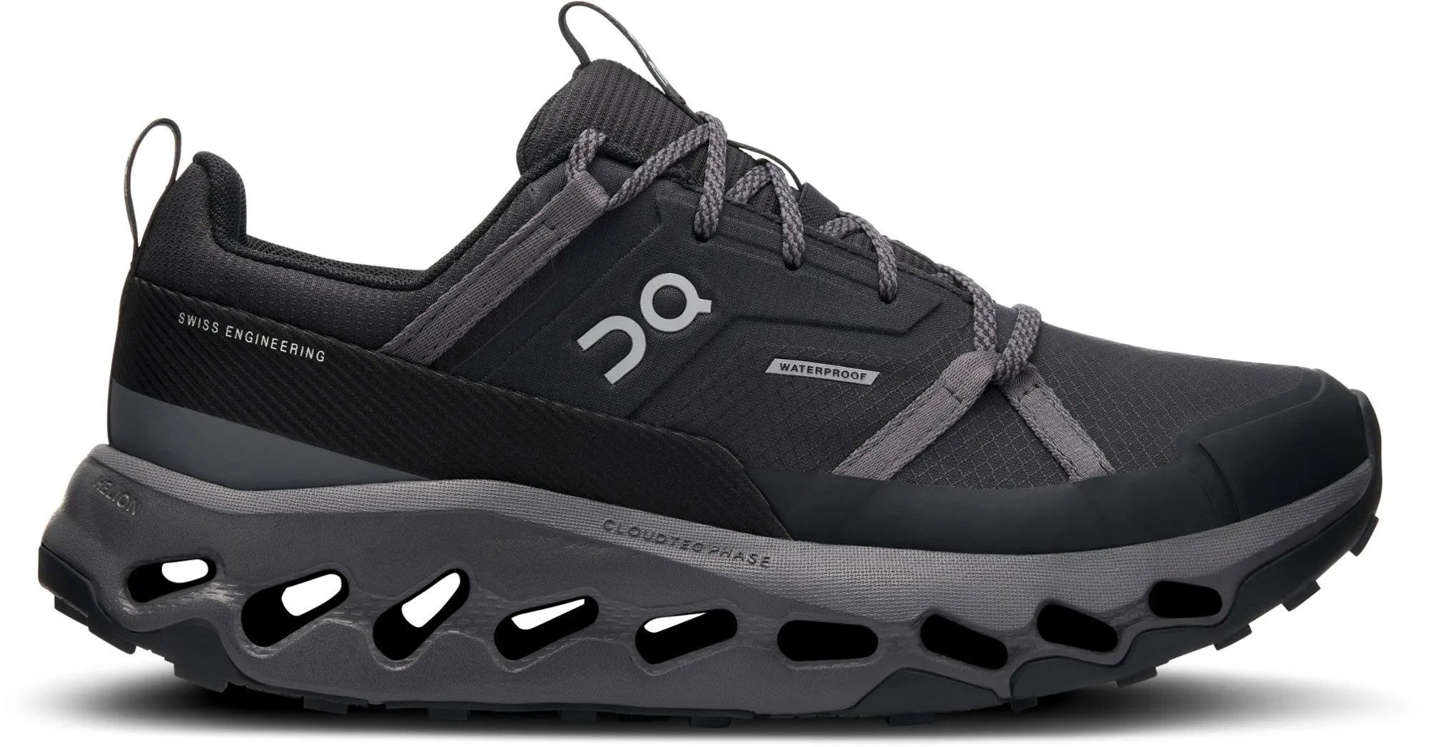 On Running Women's Cloudhorizon WP Hiking Shoe - Black / Eclipse