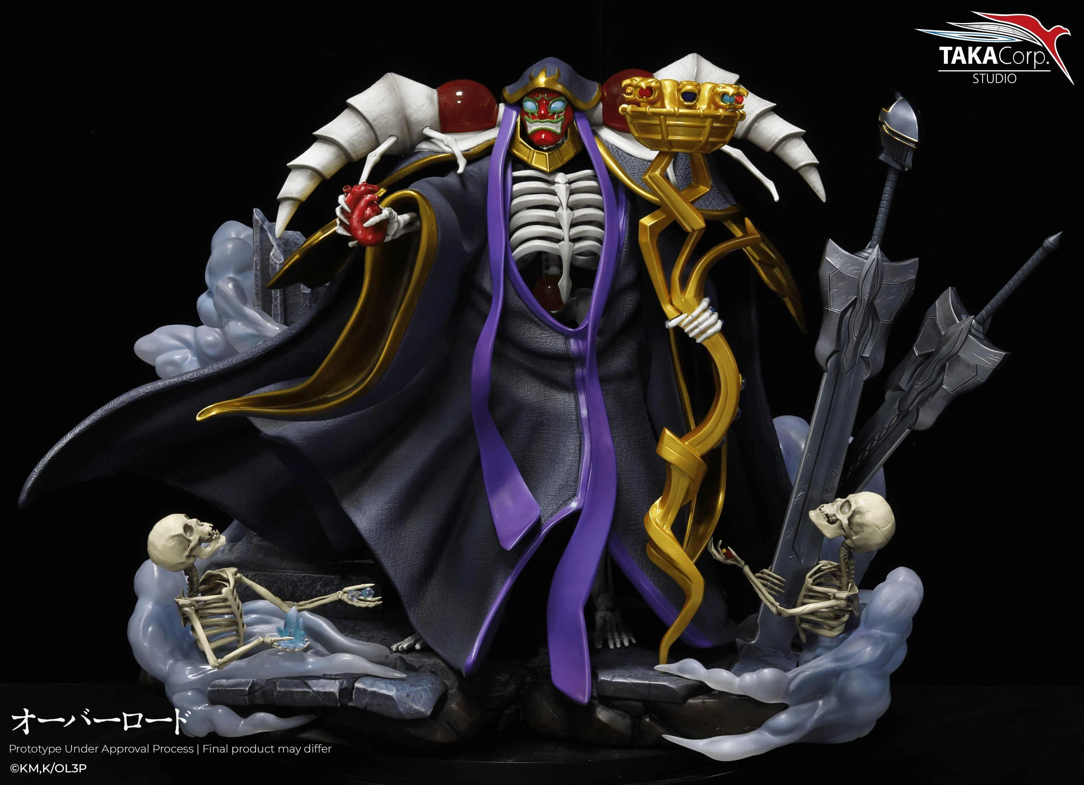 Overlord-Ainz Ooal Gown Statue -Flexible Plan 10 Months