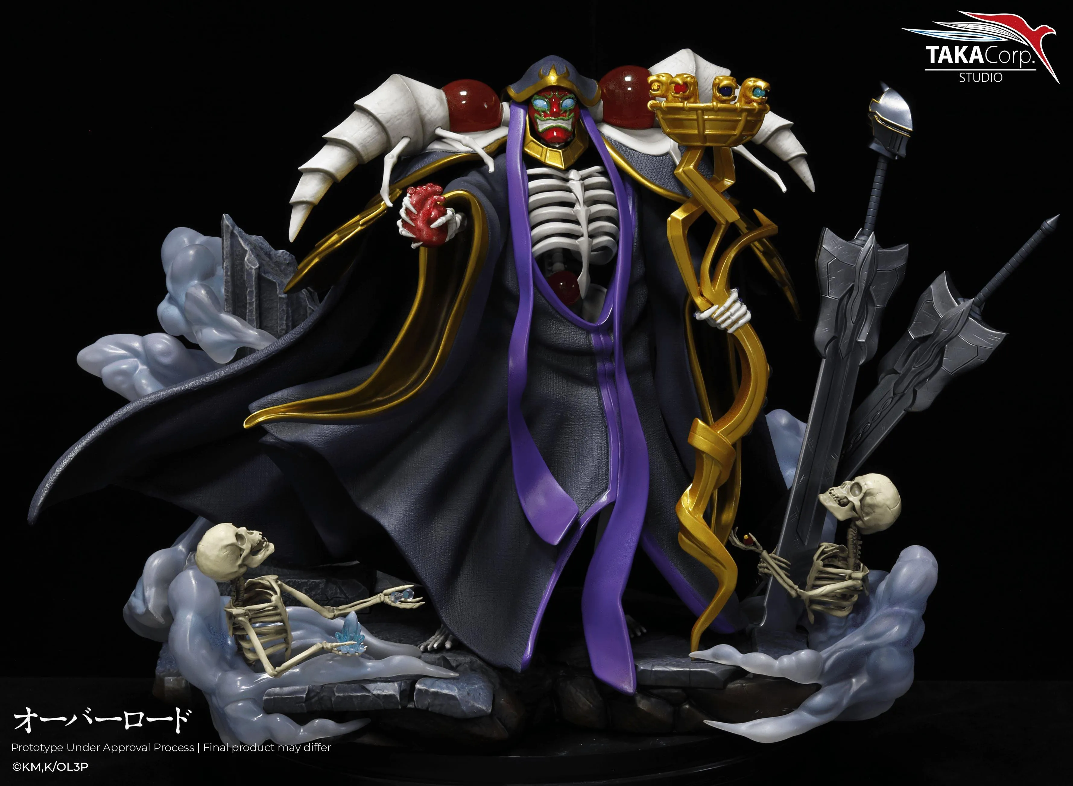 Overlord-Ainz Ooal Gown Statue -Flexible Plan 10 Months