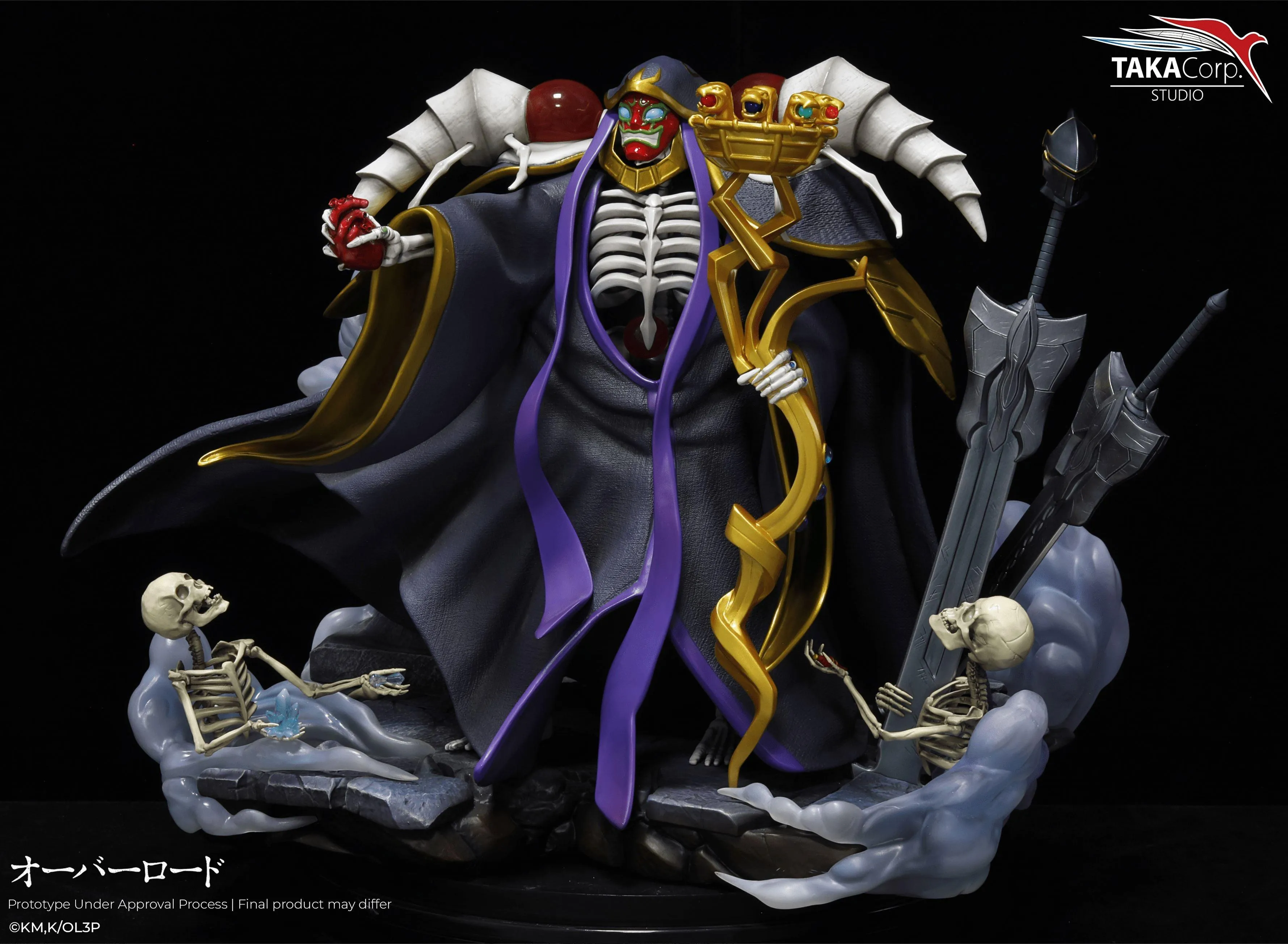 Overlord-Ainz Ooal Gown Statue -Flexible Plan 10 Months