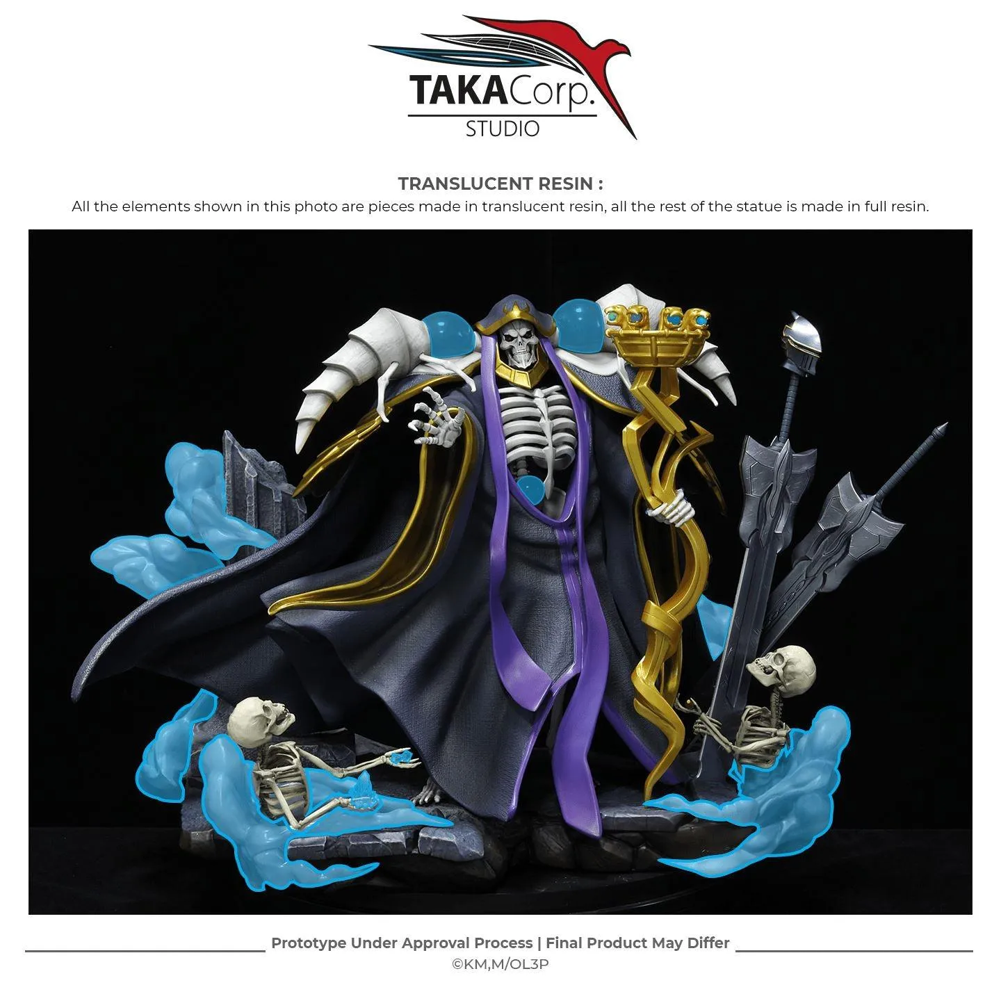 Overlord-Ainz Ooal Gown Statue -Flexible Plan 10 Months