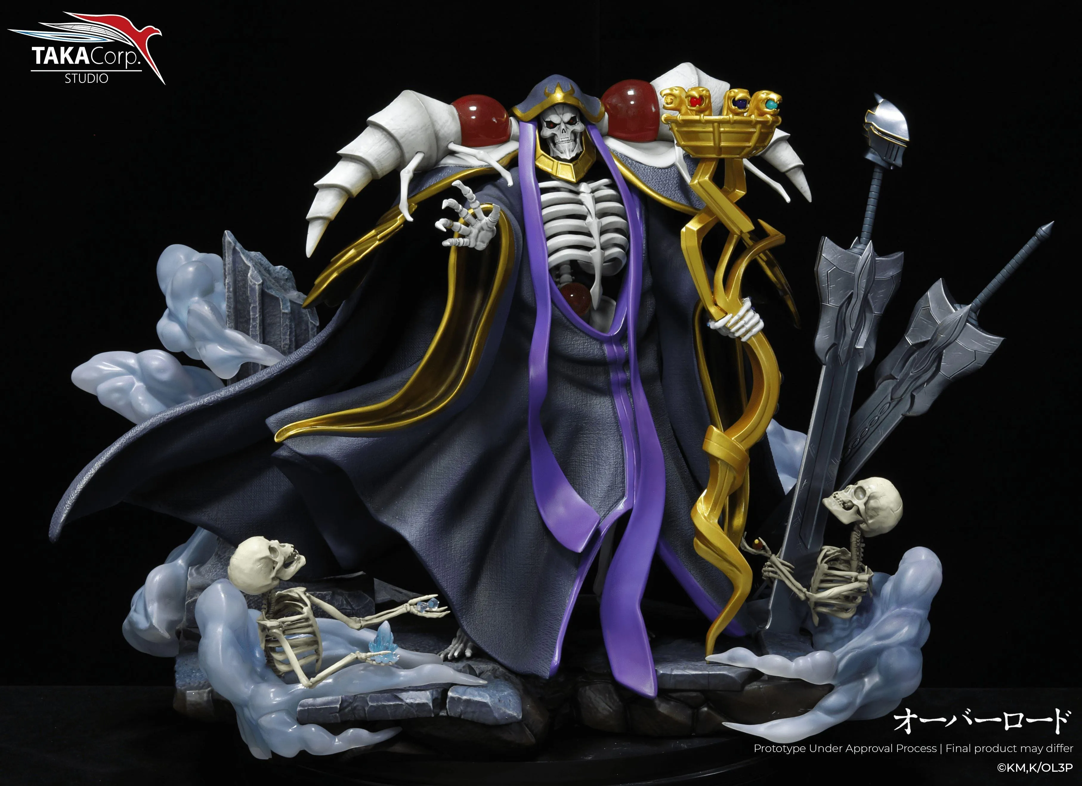 Overlord-Ainz Ooal Gown Statue -Flexible Plan 10 Months