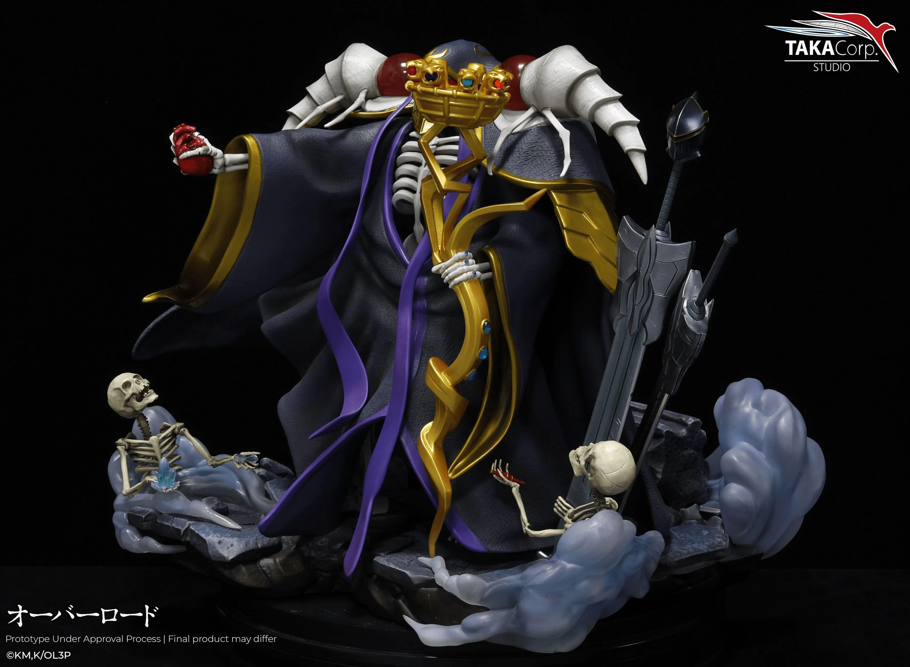 Overlord-Ainz Ooal Gown Statue -Flexible Plan 10 Months