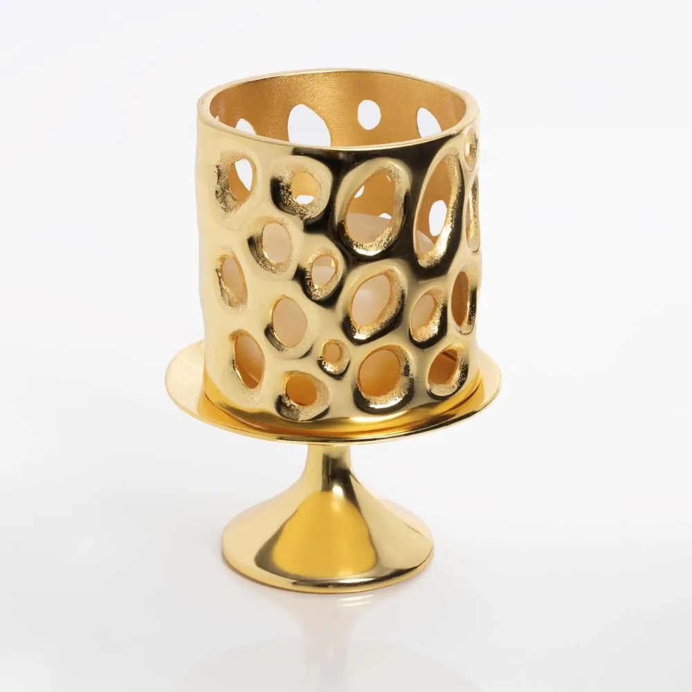 Passage Candle Holder Gold