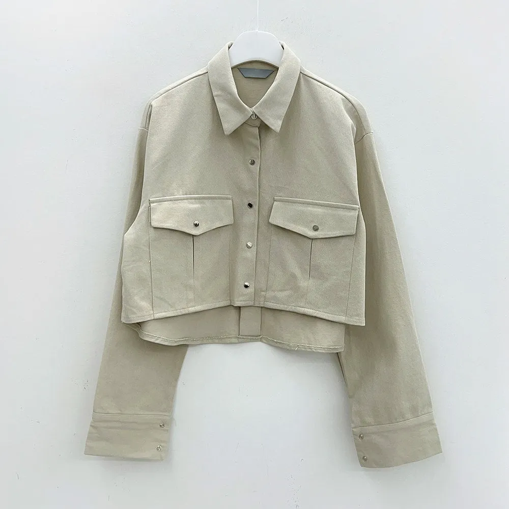 Pocket Shirt Daily Jacket L1002