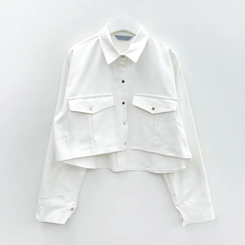 Pocket Shirt Daily Jacket L1002