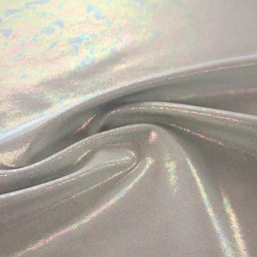 Prismatic Foiled Spandex | Blue Moon Fabrics