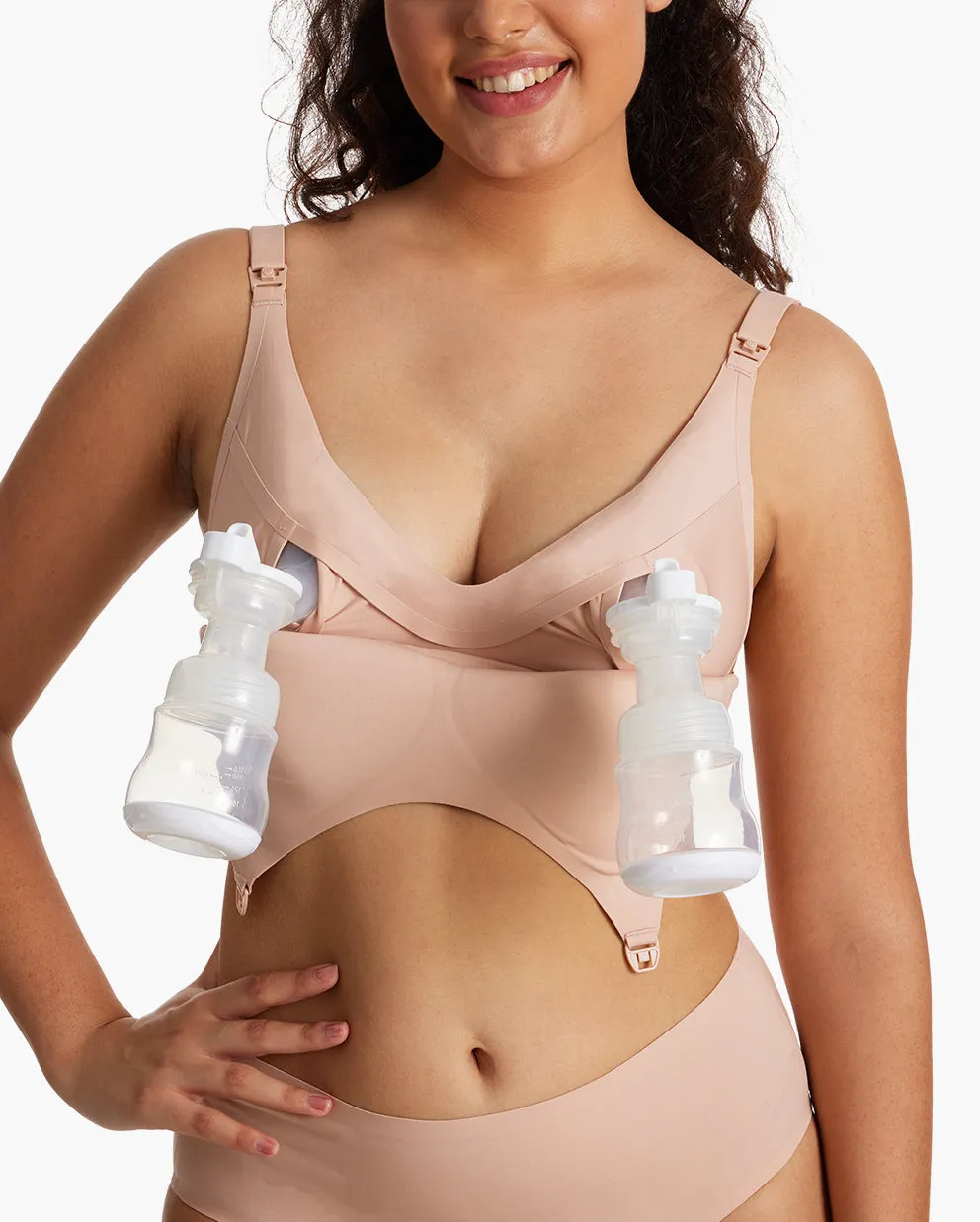 PumpMaster - Jelly Strip Seamless & Effortless Pumping Bra - HF042