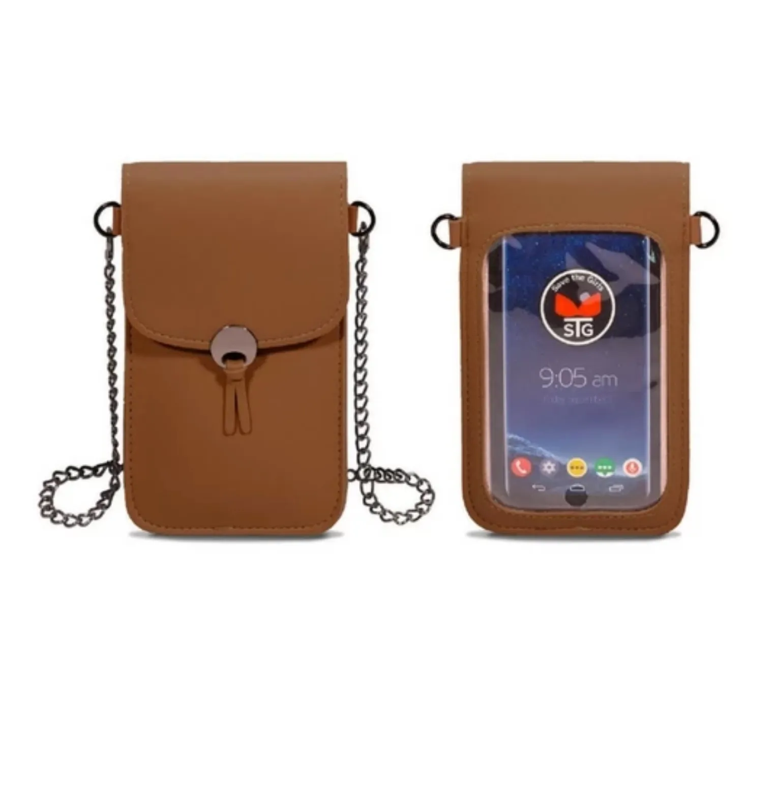 "Colorado" Wallet Purse with See Through Touch Phone Pocket