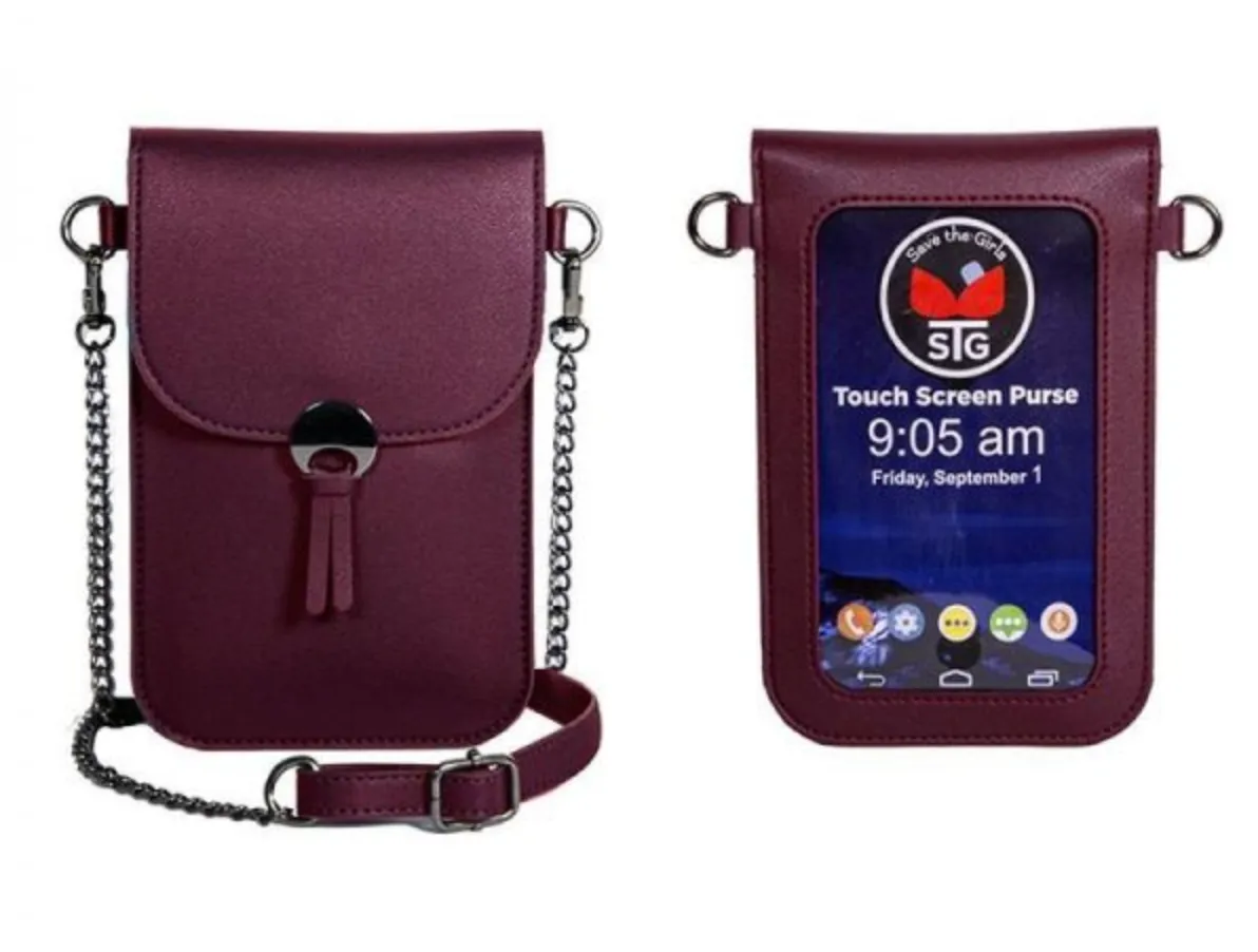 "Colorado" Wallet Purse with See Through Touch Phone Pocket