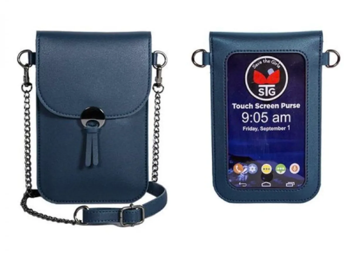 "Colorado" Wallet Purse with See Through Touch Phone Pocket