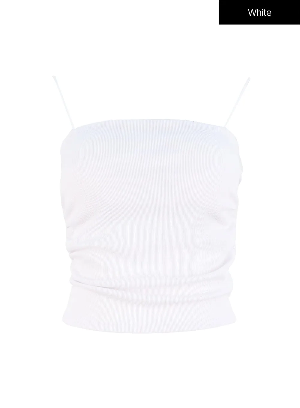 Ruched Bra Capped Camisole OS325