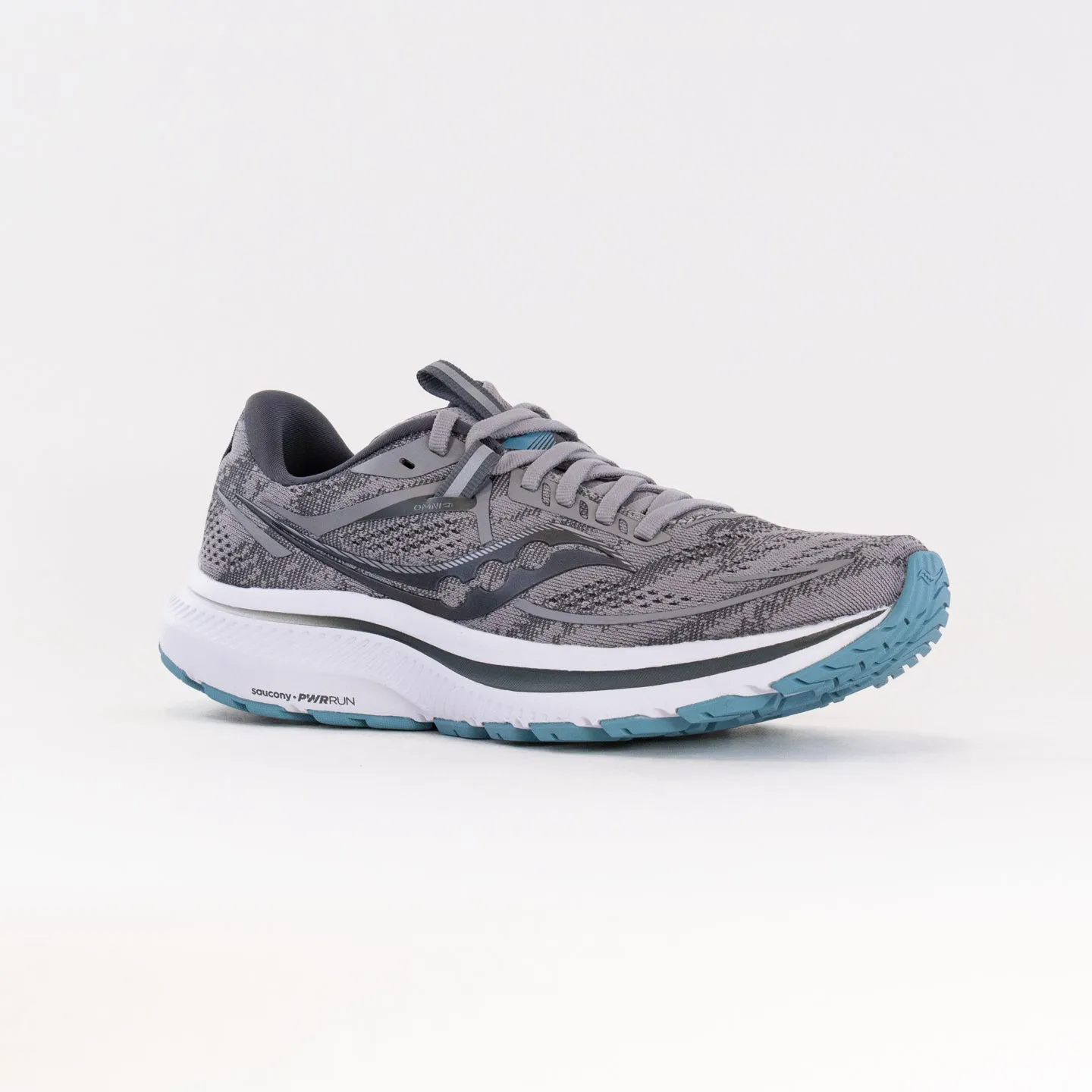 Saucony Omni 21 Wide (Women's) - Alloy/Rainfall