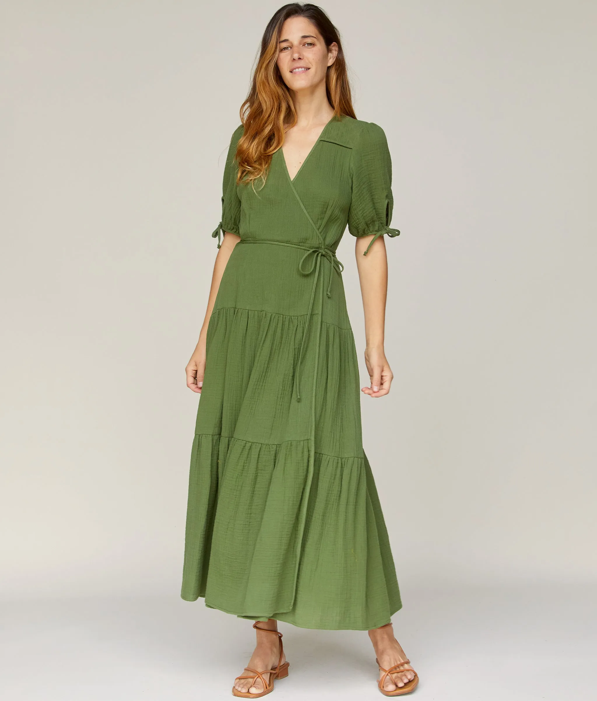 The Augusta Dress | Forest Gauze