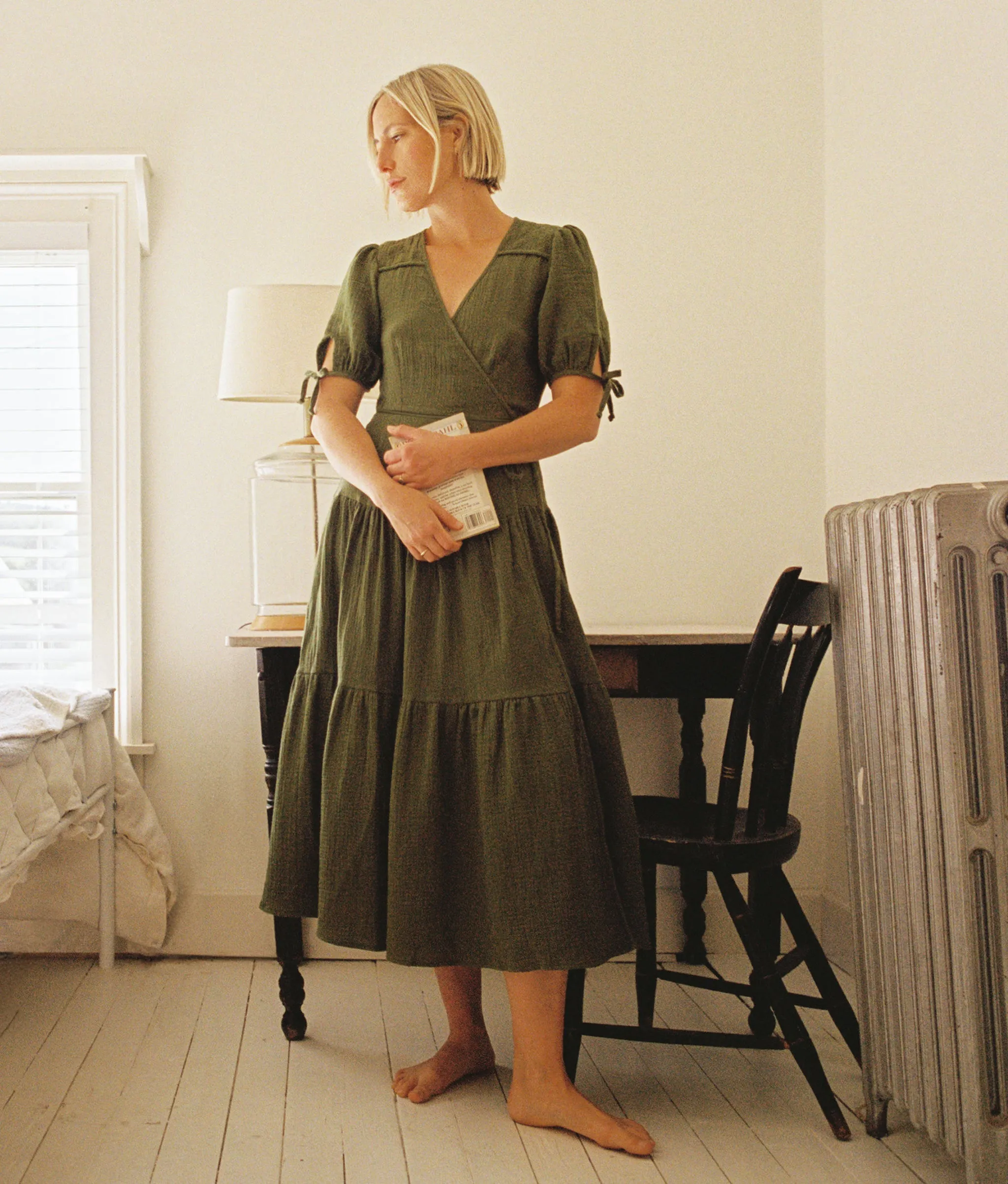 The Augusta Dress | Forest Gauze