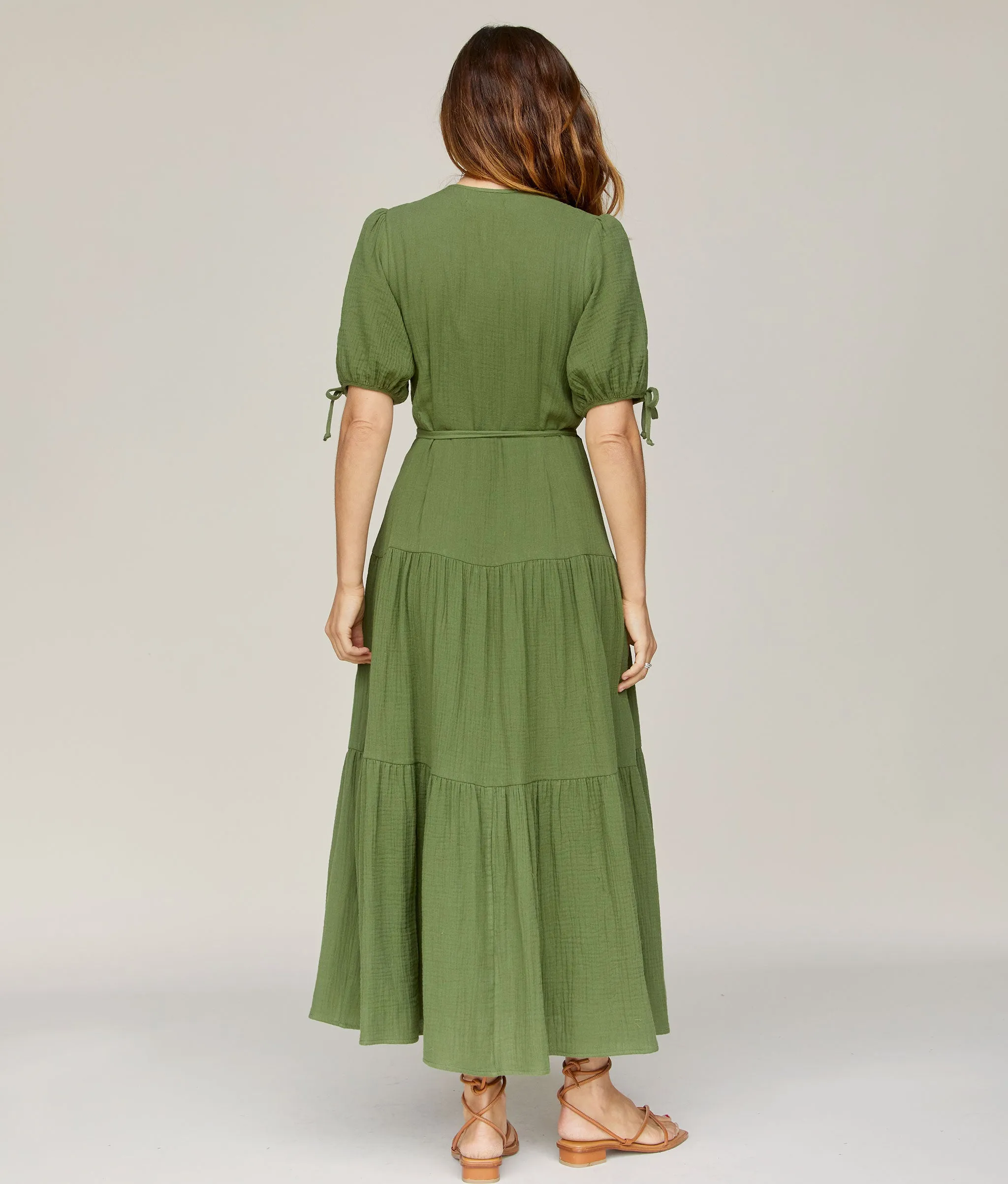 The Augusta Dress | Forest Gauze