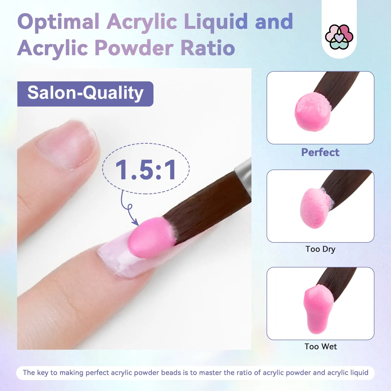 [US ONLY] Professional Acrylic Liquid - 4.06fl oz Nail Application